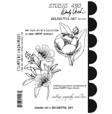 Wendy Vecchi Cling Stamps - Delightful Art