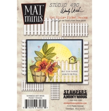 Wendy Vecchi Mat Minis - Picket Fences