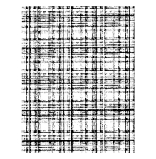 Wendy Vecchi Background Stamp - Plaid Flannel