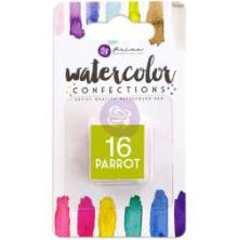 Prima Watercolor Confections Pan Refill - 16 Parrot