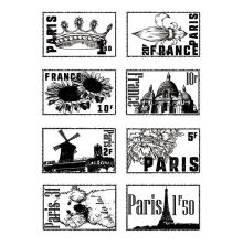 Sara Signature Parisian Acrylic Stamp - French Stamps UTGENDE
