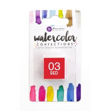 Prima Watercolor Confections Pan Refill - 03 Red