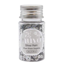 Tonic Studios Nuvo Pure Sheen Sequins 25ml - Silver Rain 1144N