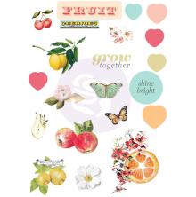 Prima Puffy Stickers 21/Pkg - Fruit Paradise UTGENDE