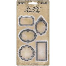 Tim Holtz Idea-Ology Metal Deco Frames 5/Pkg