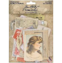 Tim Holtz Idea-Ology Ephemera Pack - Keepsakes