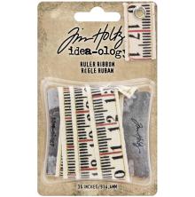 Tim Holtz Idea-Ology Ruler Ribbon 36in