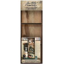 Tim Holtz Idea-Ology Vignette Divided Drawer 3.5X10 - 3 Compartments