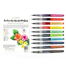 Altenew Watercolor Brush Markers - Tropical Fiesta Set