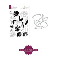 Altenew Clear Stamp And Die Build A flower - Dahlia