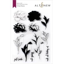 Altenew Clear Stamps 6X8 - Frilled Petals