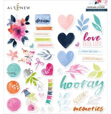 Altenew Chipboard Stickers - Live Your Dream