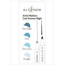 Altenew Artist Markers Set - Cool Summer Night