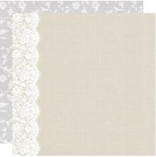 Kaisercraft Two Souls Double-Sided Cardstock 12X12 - Lace Trim
