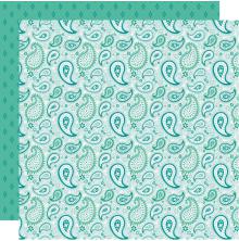 Kaisercraft Paisley Days Double-Sided Cardstock 12X12 - Retro