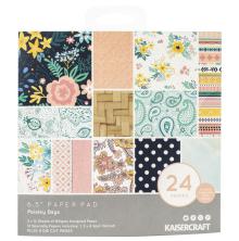 Kaisercraft Paper Pad 6.5X6.5 40/Pkg - Paisley Days