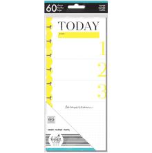 Me &amp; My Big Ideas CLASSIC Half Sheet Note Paper 60/Pkg - Socialite UTGENDE