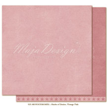 Maja Design Monochromes 12X12 Shades of Denim - Vintage Pink