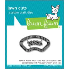 Lawn Fawn Dies - Reveal Wheel Arc Frame Add-On LF1977