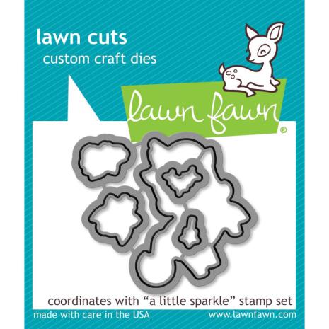 Lawn Fawn Custom Craft Die - A Little Sparkle