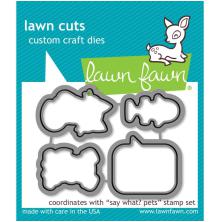 Lawn Fawn Dies - Say What? Pets LF1963