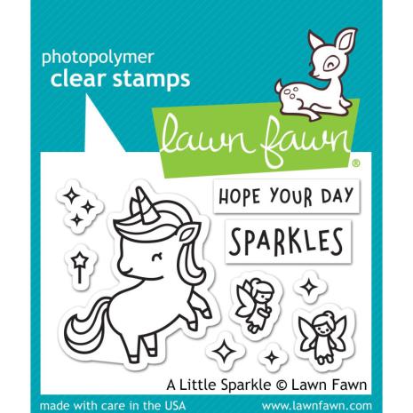 Lawn Fawn Clear Stamps 3X2 - A Little Sparkle