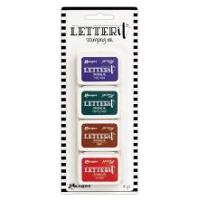 Ranger Letter It Stamping Ink - Set 4