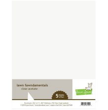 Lawn Fawn Acetate 8.5X11 5 Sheets/Pkg LF1940