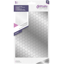 Gemini Foil Stamp Die - Honeycomb Background