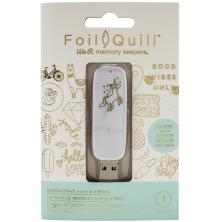 We R Memory Keepers Foil Quill USB Artwork Drive - Icons &amp; Words