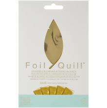 We R Memory Keepers Foil Quill Foil Sheets 4X6 30/Pkg - Gold Finch