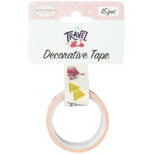 Carta Bella Lets Travel Decorative Tape 15ft - Travel Destinations UTGENDE