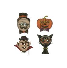 Tim Holtz Sizzix Thinlits Dies - Hip Haunts 664206