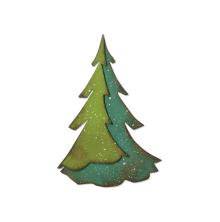 Tim Holtz Sizzix Bigz Die - Layered Pine  19-07 UTGENDE