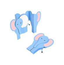 Sizzix Thinlits Dies Fold-A-Long Card  - Elephant  19-07