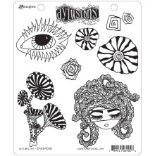 Dylusions Cling Stamps 8.5X7 - Ocean Life