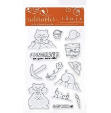 Tonic Studios Adorables Stamp Set - Go For It Gopher 2576EUS