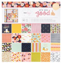 Dear Lizzy Single-Sided Paper Pad 12X12 48/Pkg - Its All Good