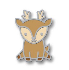 Lawn Fawn Enamel Pin - Hello Deer