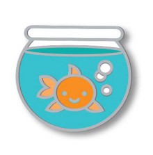 Lawn Fawn Enamel Pin - Its O-fish-al