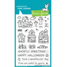 Lawn Fawn Clear Stamps 4X6 - Spooky Village LF2014