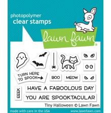 Lawn Fawn Clear Stamps 2X3 - Tiny Halloween LF2020