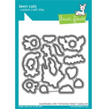 Lawn Fawn Dies - Christmas Fishes LF2025
