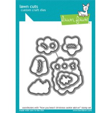 Lawn Fawn Dies - How You Bean? Christmas Cookie Add-On LF2034