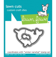 Lawn Fawn Dies - Winter Narwhal LF2039