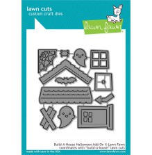 Lawn Fawn Dies - Build-A-House Halloween Add-On LF2047
