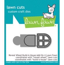 Lawn Fawn Dies - Reveal Wheel Build-A-House Add-On LF2049