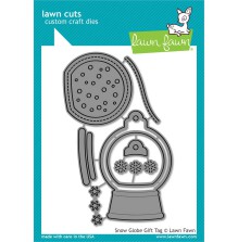 Lawn Fawn Dies - Snow Globe Gift Tag LF2056