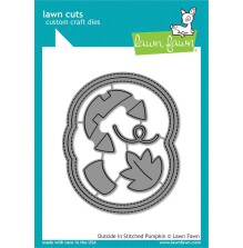 Lawn Fawn Dies - Outside-In Stitched Pumpkin LF2057