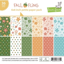Lawn Fawn Petite Paper Pack 6X6 - Fall Fling